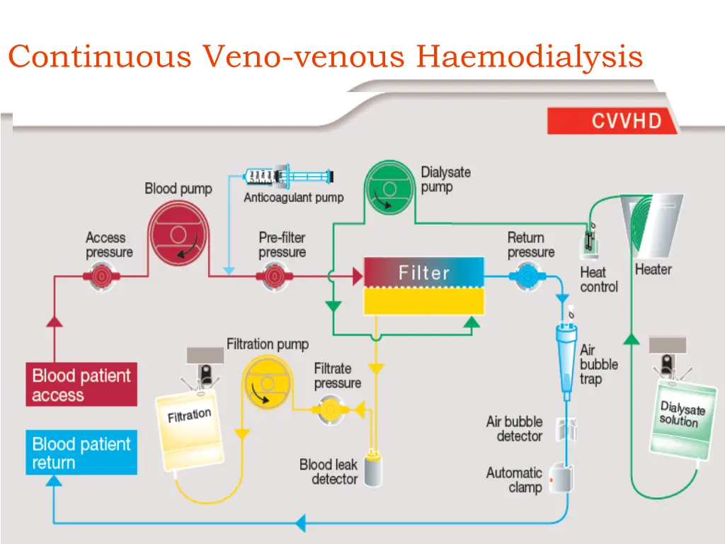 continuous veno venous haemodialysis