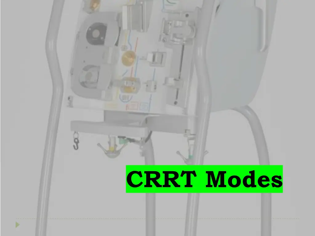 crrt modes