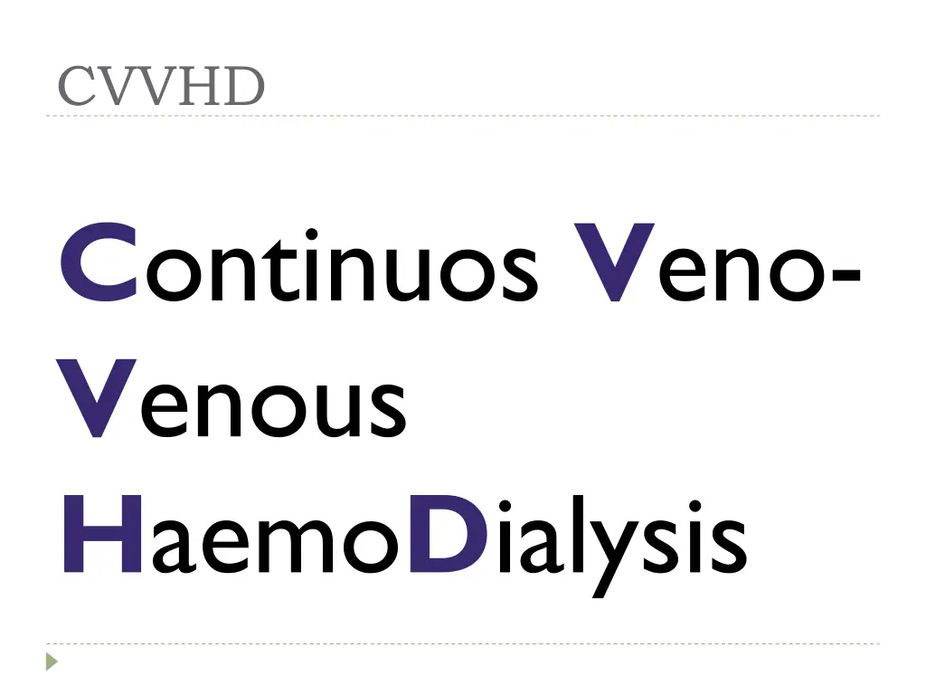 cvvhd