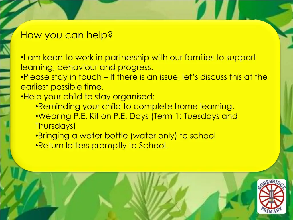 how you can help