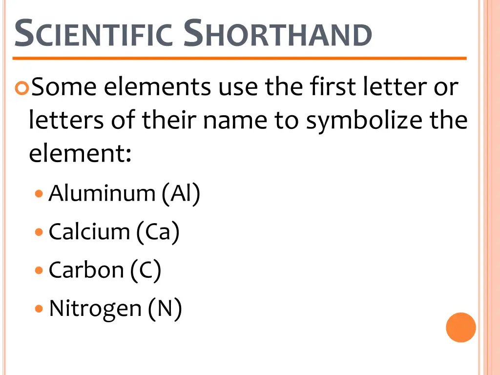 s cientific s horthand 1
