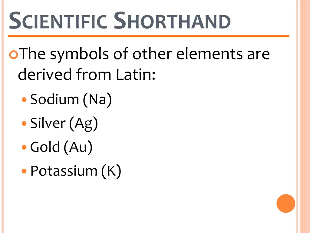 s cientific s horthand 2