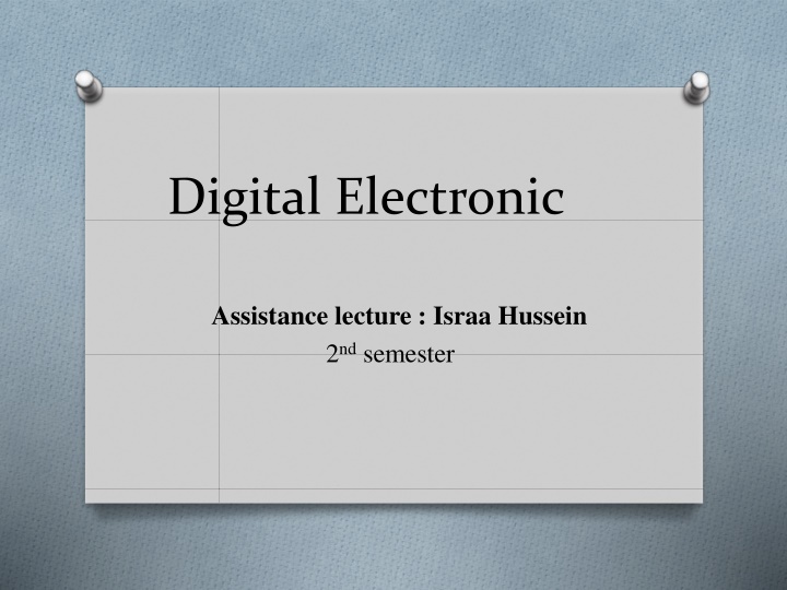 digital electronic