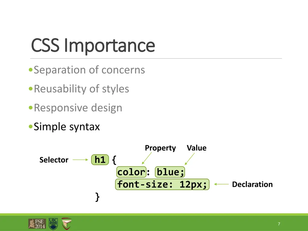 css css importance importance 3