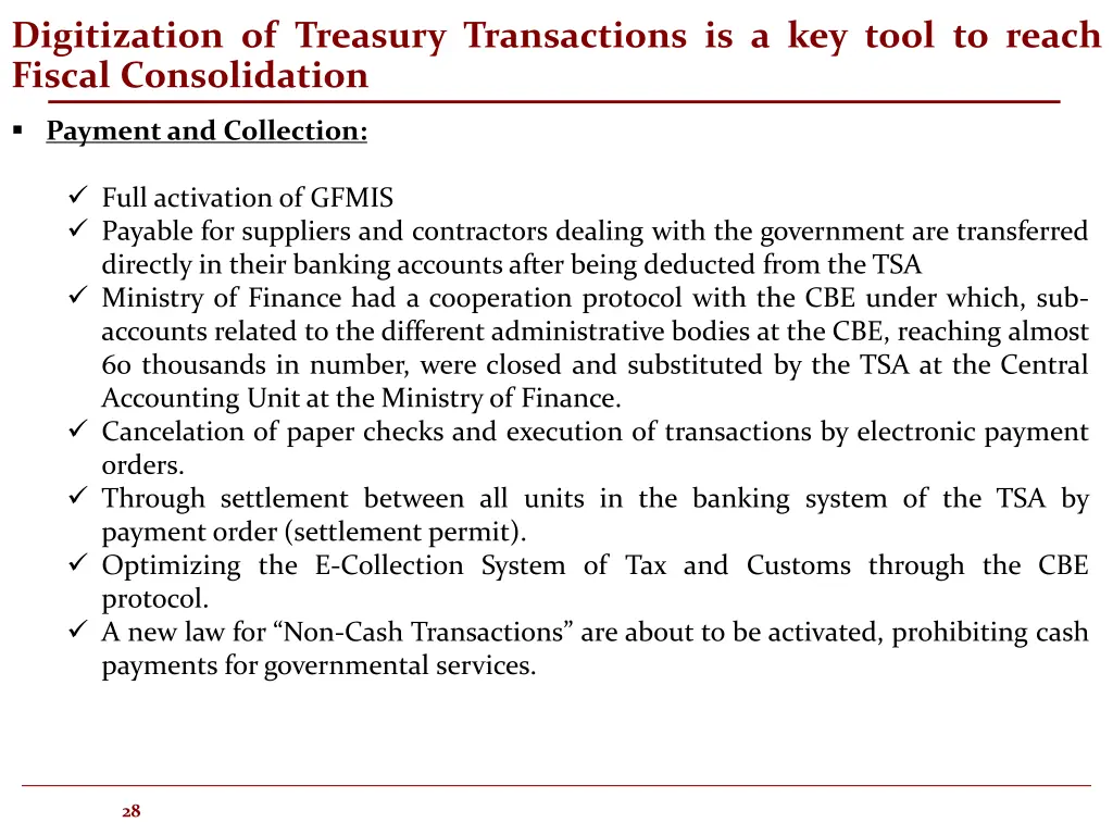 digitization of treasury transactions