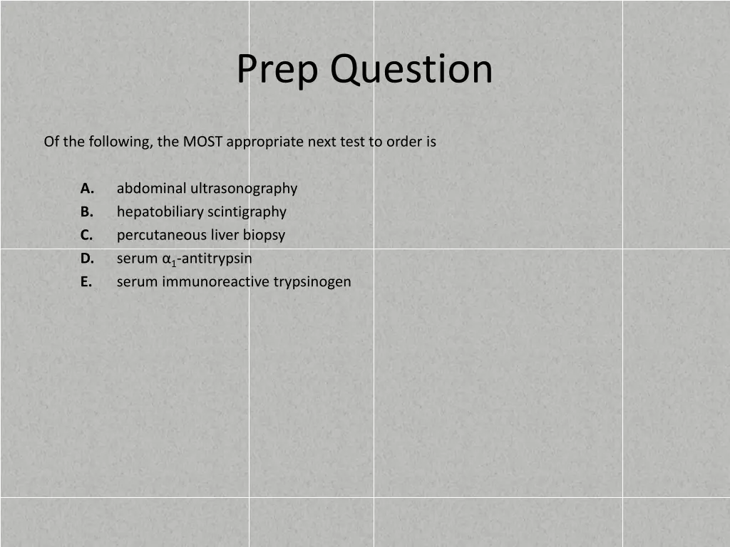 prep question 5