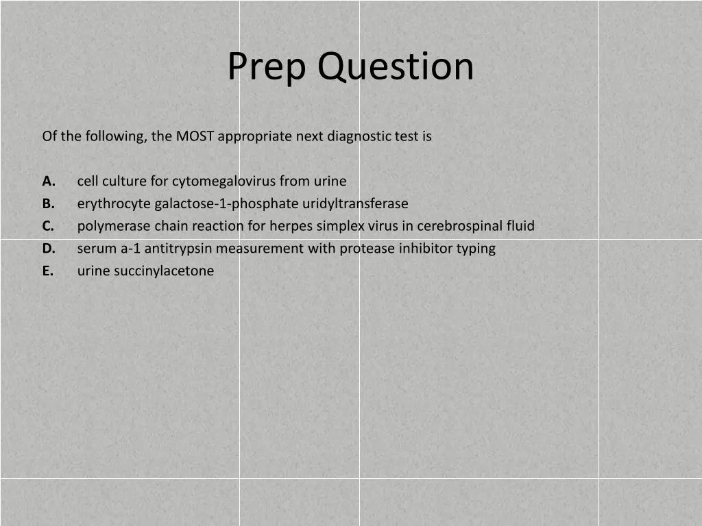 prep question 7