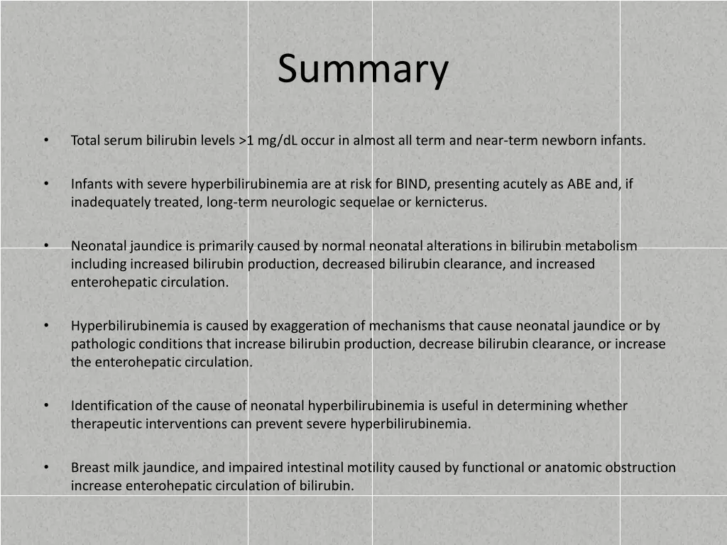 summary