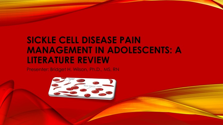 sickle cell disease pain management