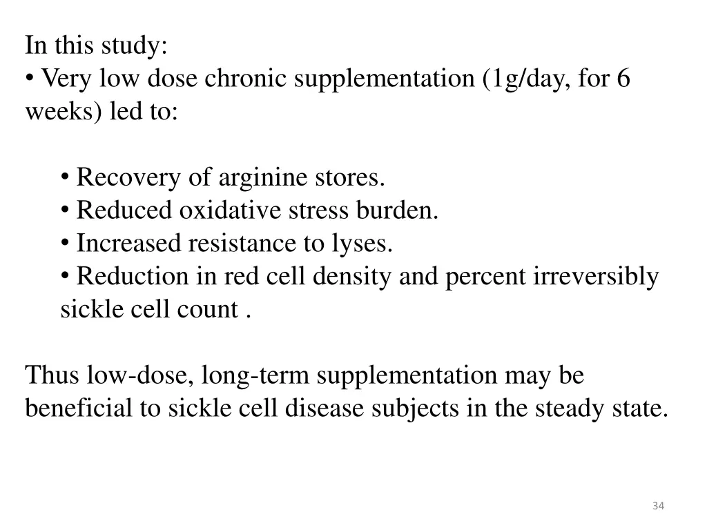 in this study very low dose chronic