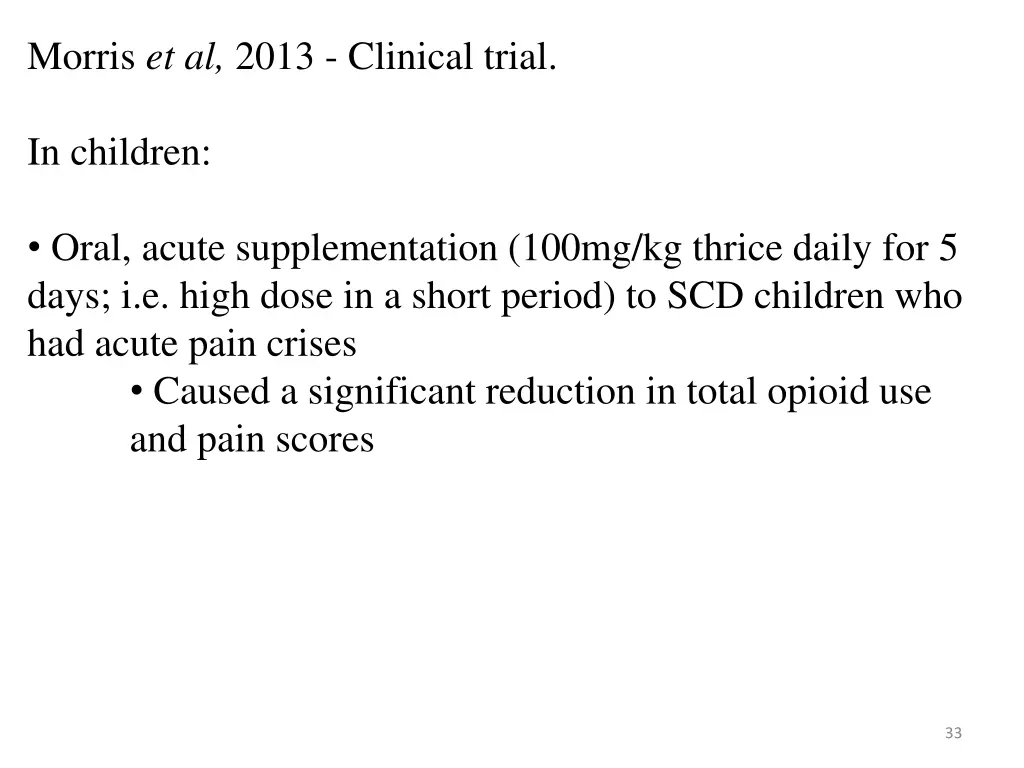 morris et al 2013 clinical trial