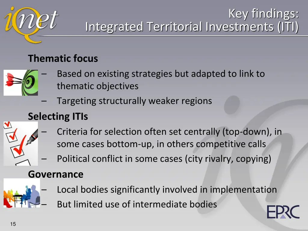 key findings
