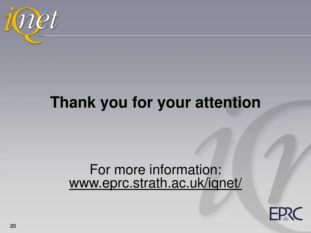 thank you for your attention