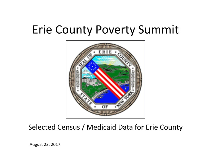 erie county poverty summit
