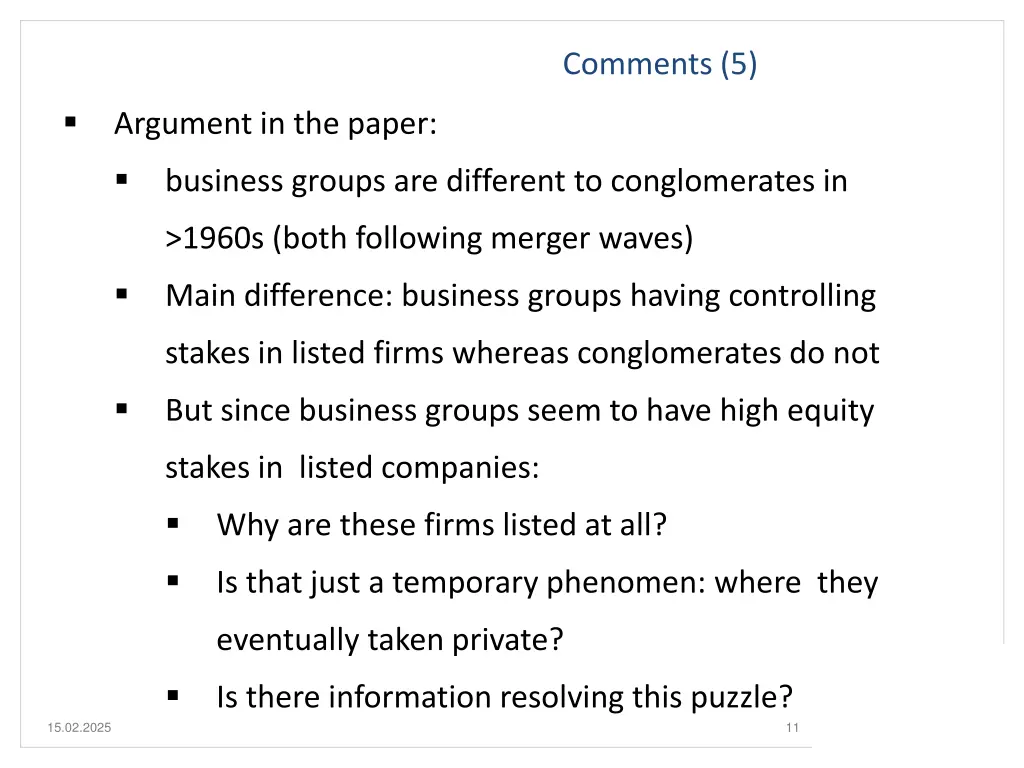 comments 5