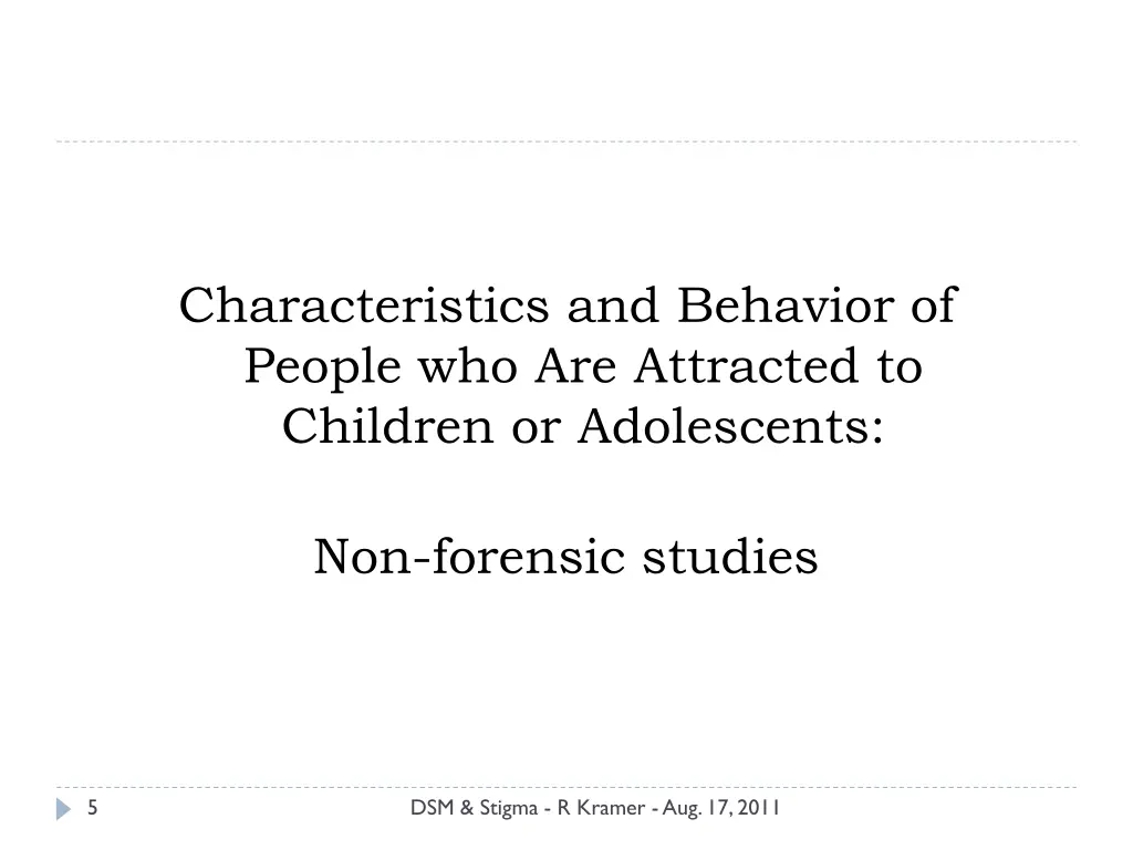 characteristics and behavior of people