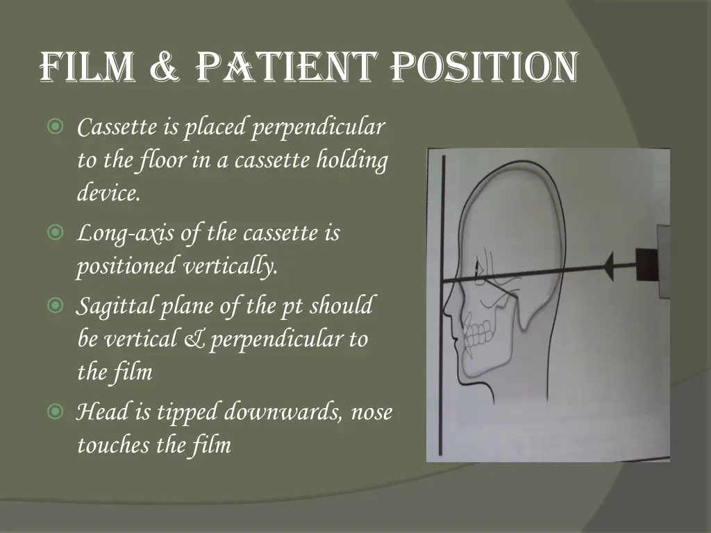 film patient position 1