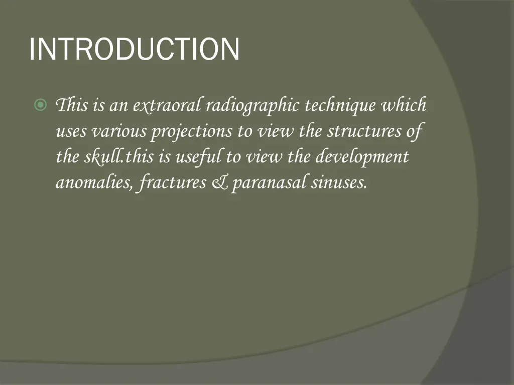 introduction