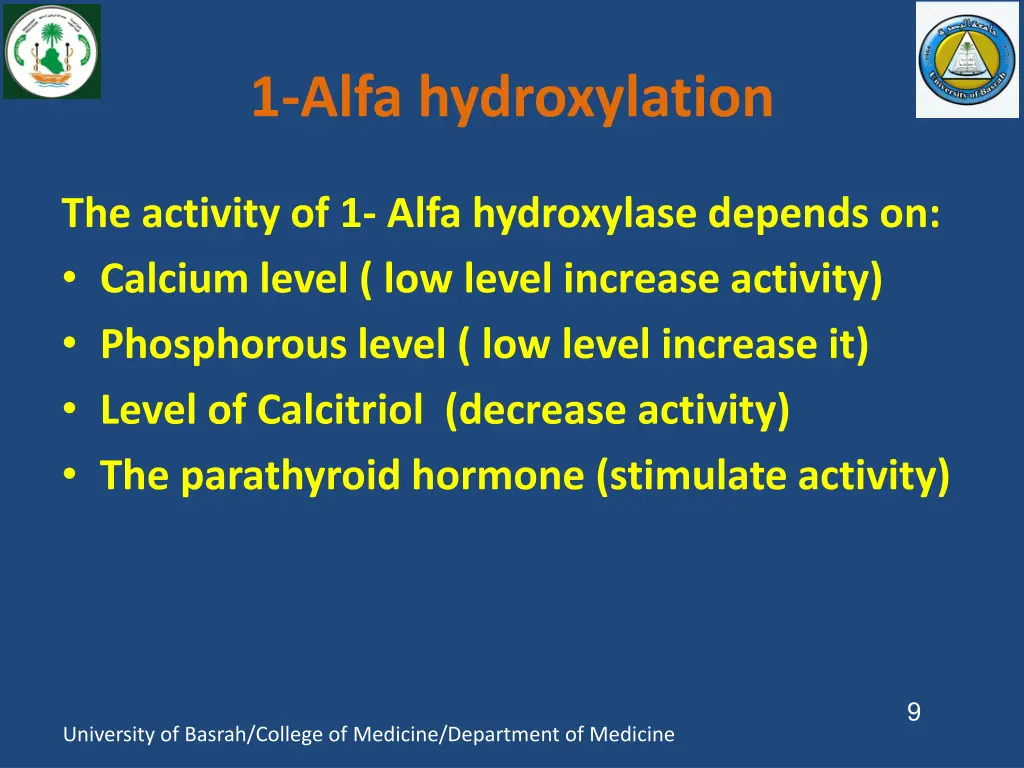 1 alfa hydroxylation