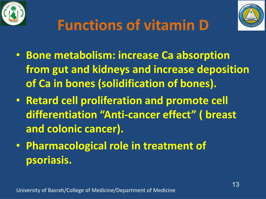 functions of vitamin d