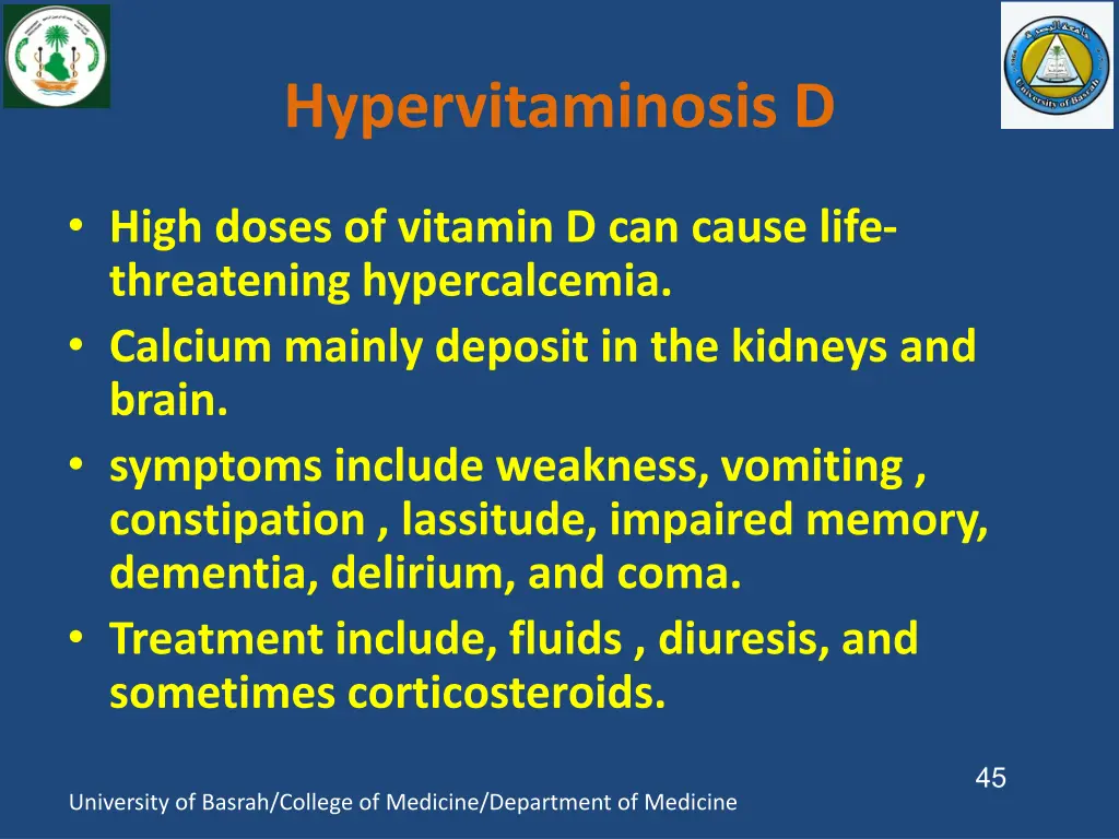 hypervitaminosis d