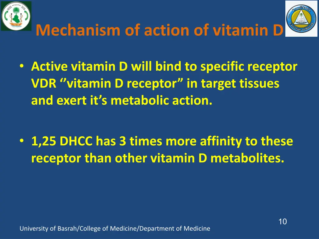 mechanism of action of vitamin d