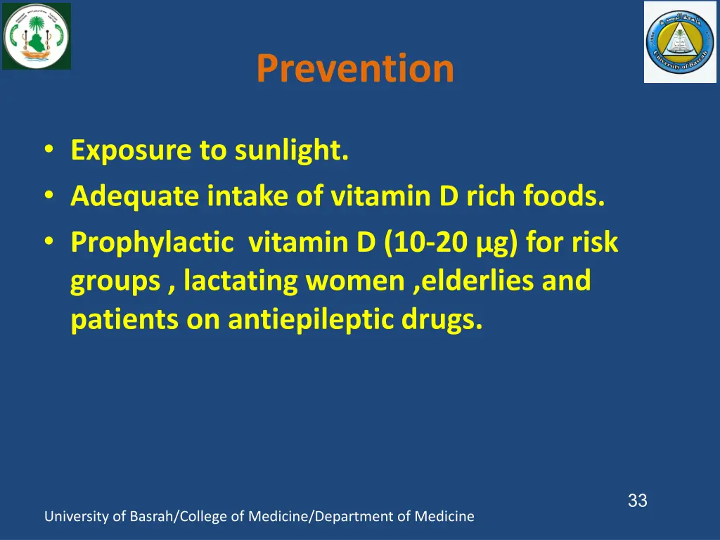 prevention