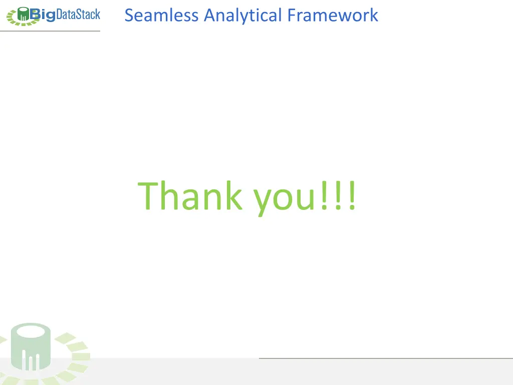 seamless analytical framework 4