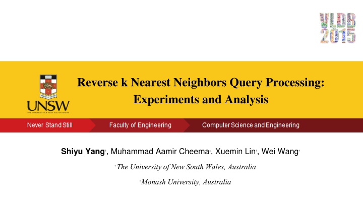 reverse k nearest neighbors query processing
