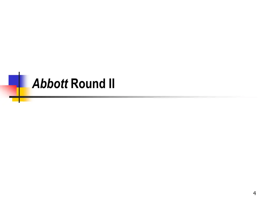 abbott round ii