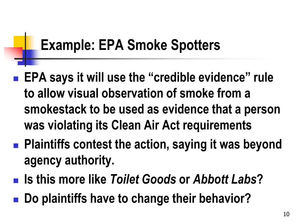 example epa smoke spotters