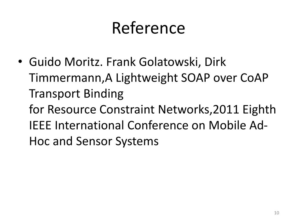 reference