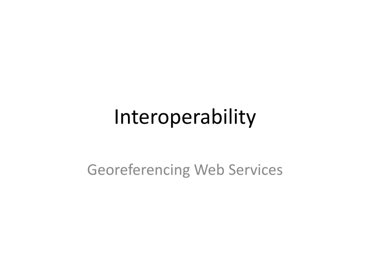 interoperability