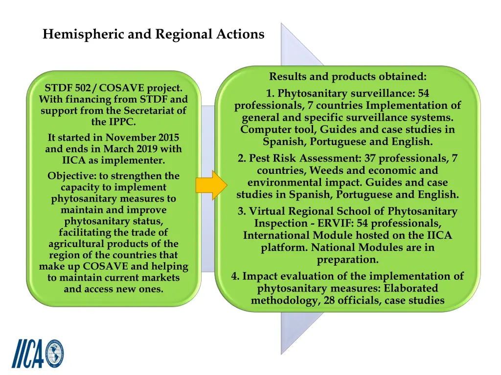 hemispheric and regional actions 3