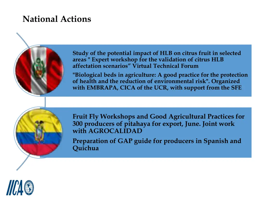 national actions
