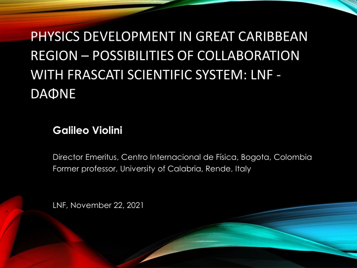 physics development in great caribbean region