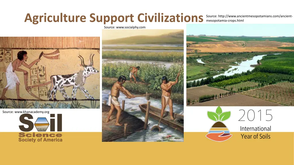 agriculture support civilizations source