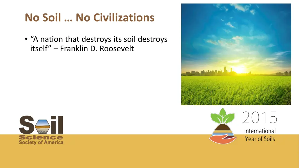 no soil no civilizations 1