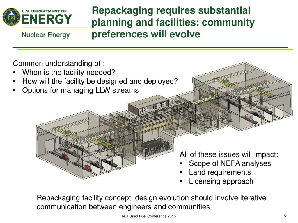 repackaging requires substantial planning