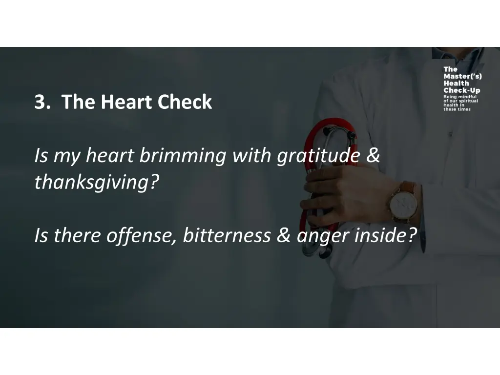 3 the heart check
