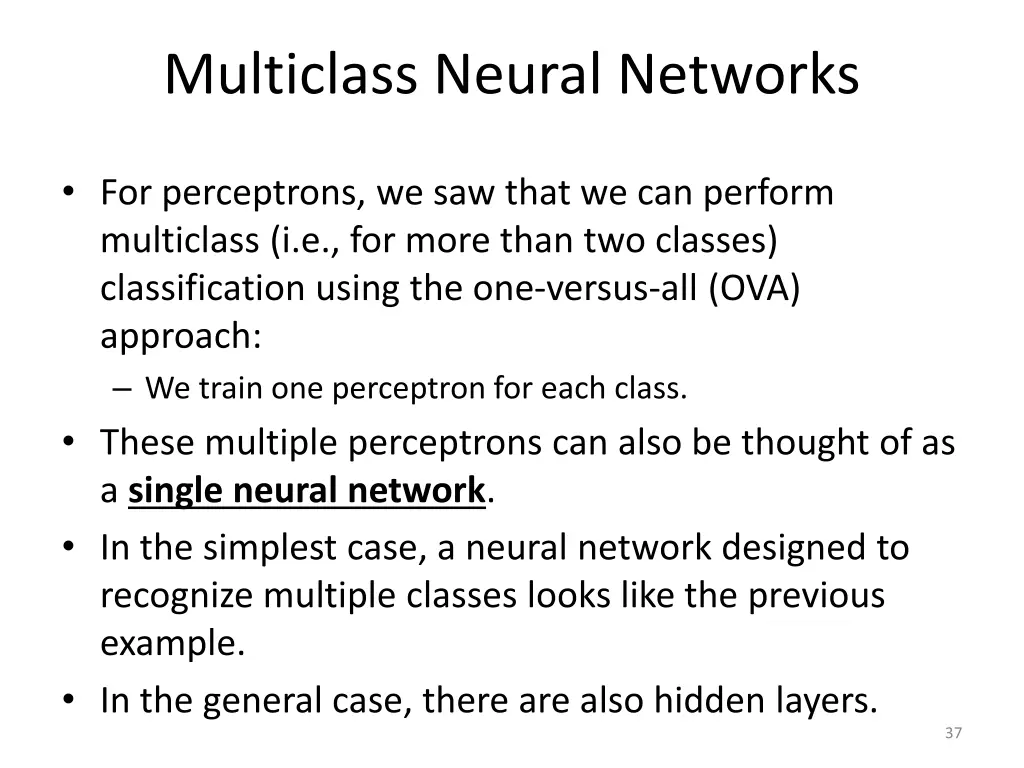 multiclass neural networks 1