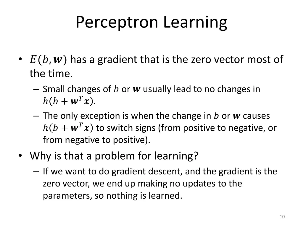perceptron learning 5