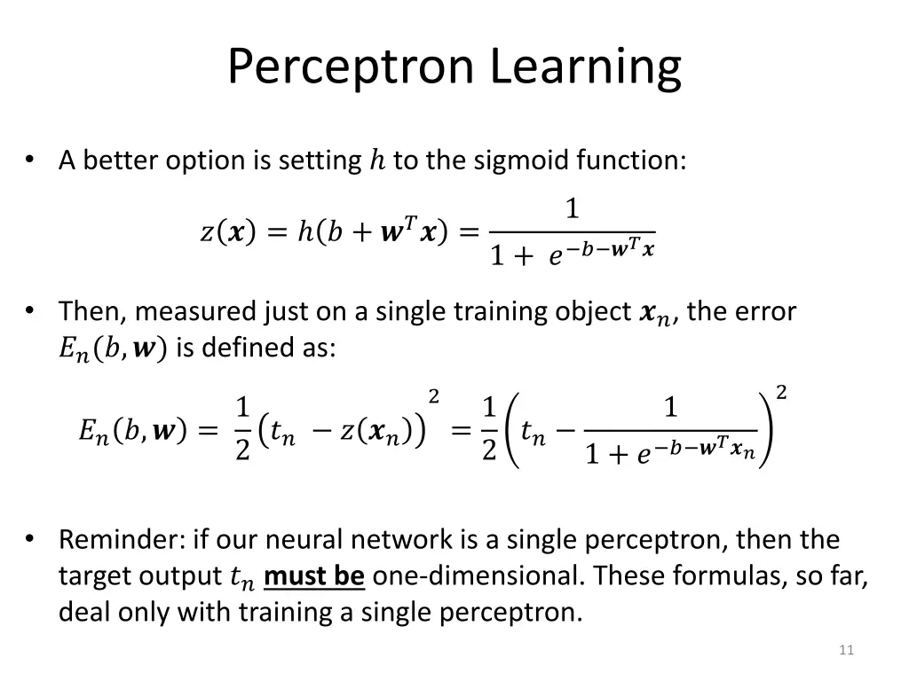 perceptron learning 6