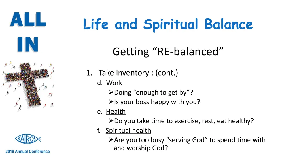 life and spiritual balance 8