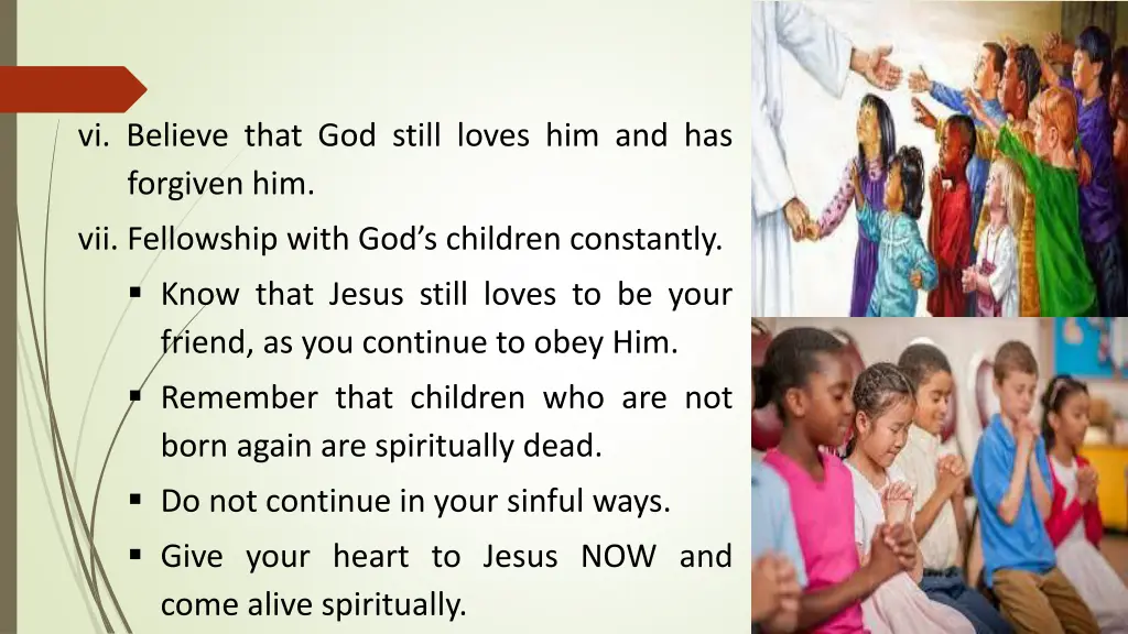 vi believe that god still loves