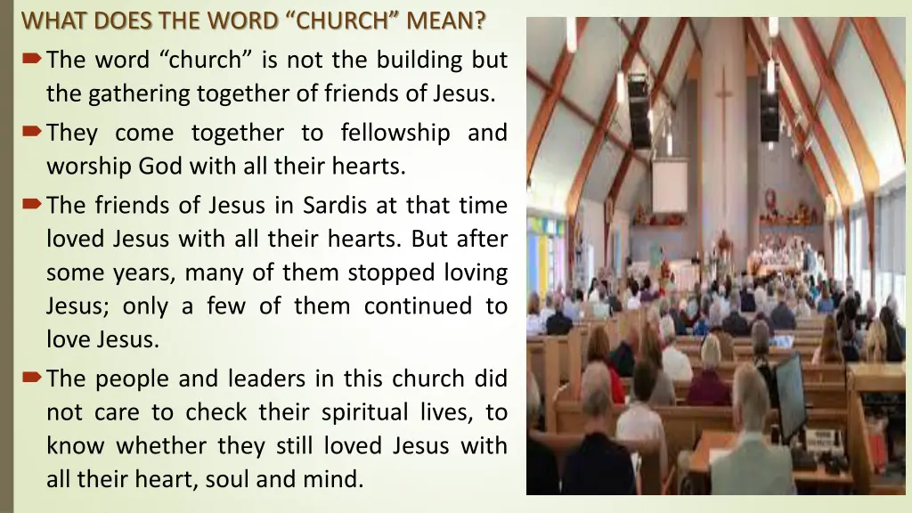 what does the word church mean the word church