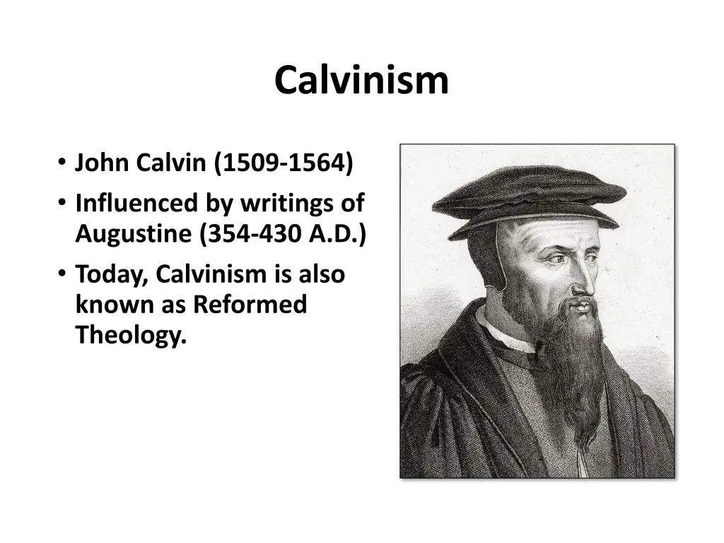 calvinism