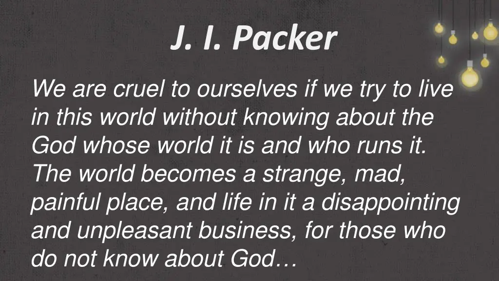 j i packer