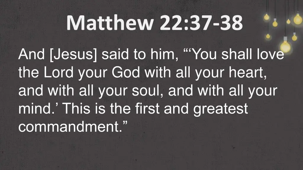 matthew 22 37 38