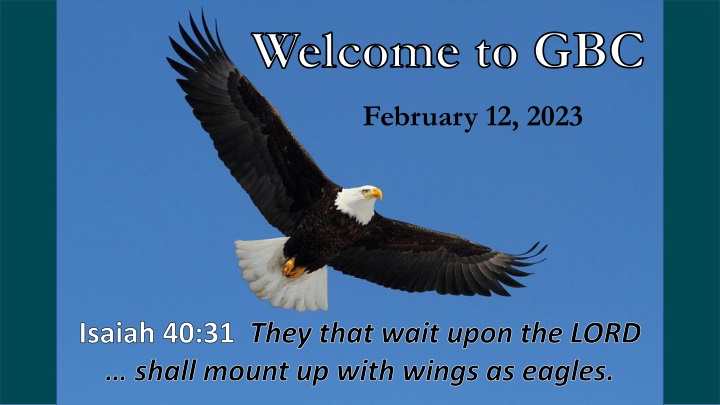 welcome to gbc